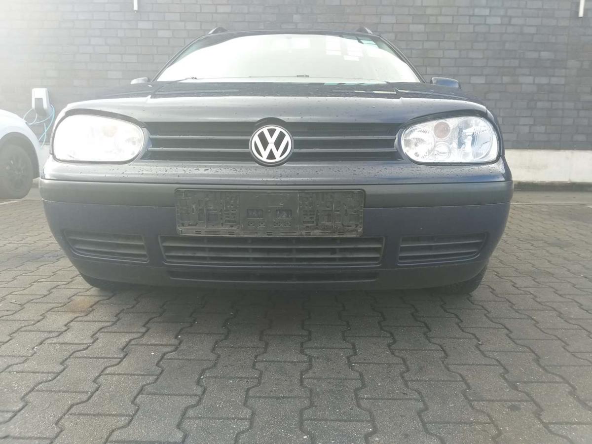 VW Golf 4 original Sto&szlig;stange Stossf&auml;nger vorn LA5G Perlblau Bj.2004